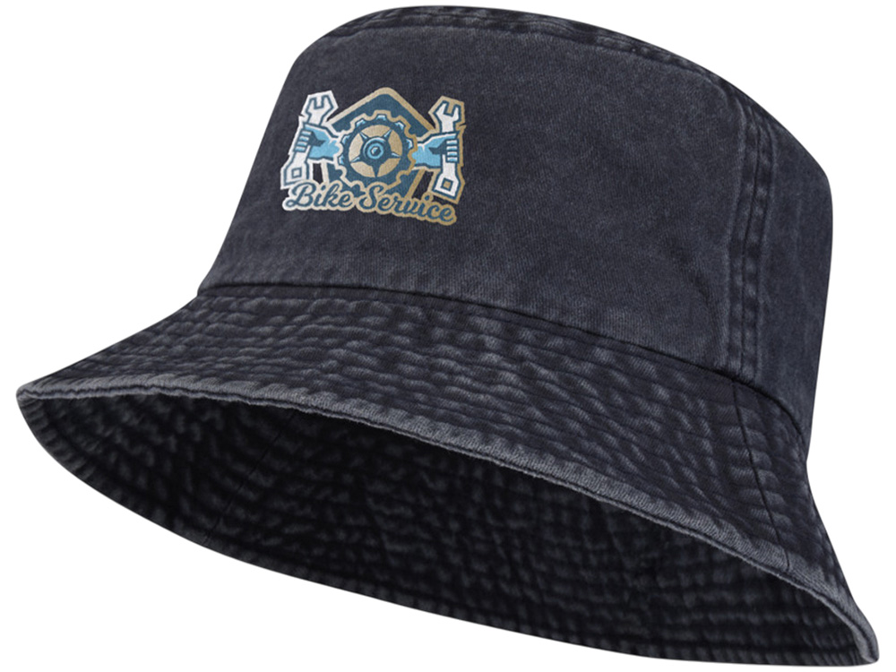 Панама Mitica стираная - Темно - синий