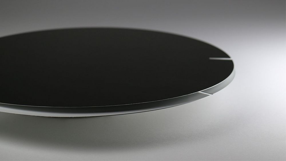 Часы настенные Melancholia Clock, черные Часы настенные Melancholia Clock, черные