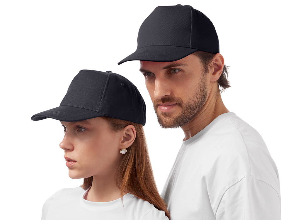 Бейсболка Florida 350 5-панельная, черный