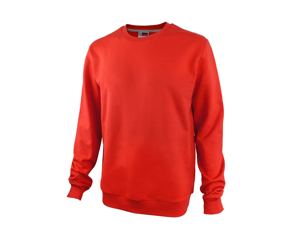 Свитшот Motion унисекс с начесом, красный Свитшот Motion унисекс с начесом, красный