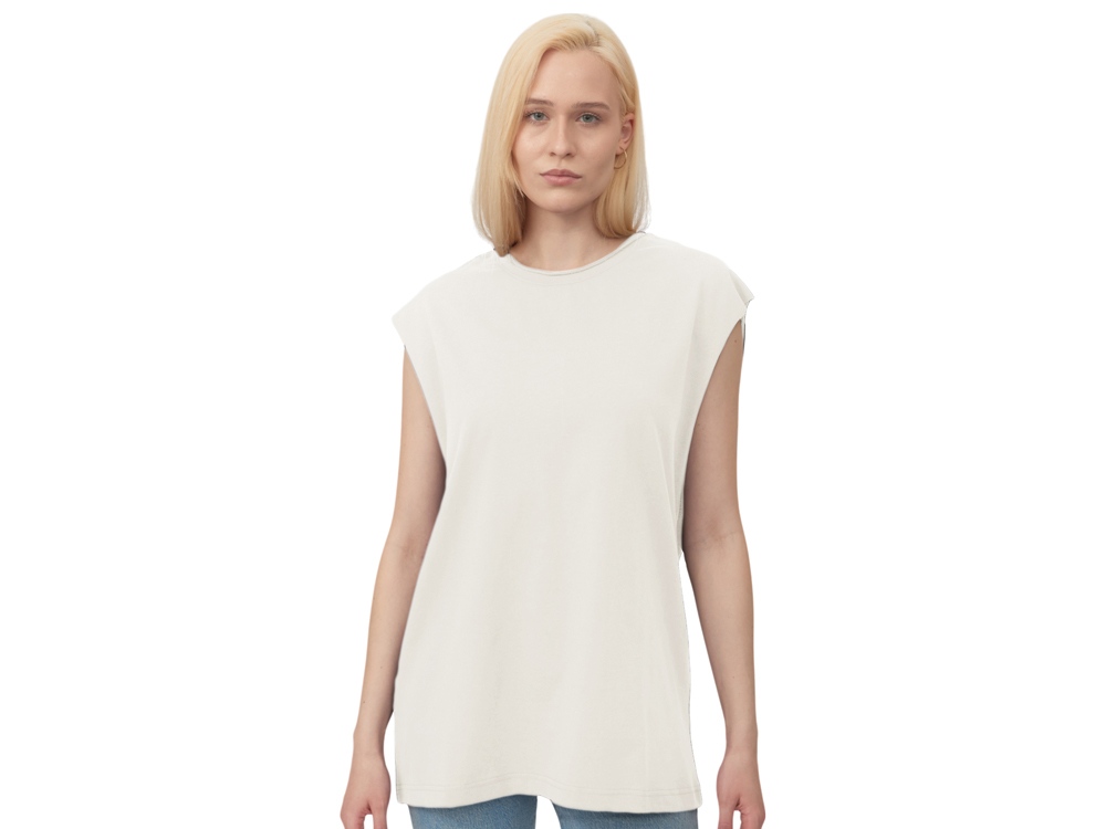 Майка оверсайз Berlin, унисекс, молочный