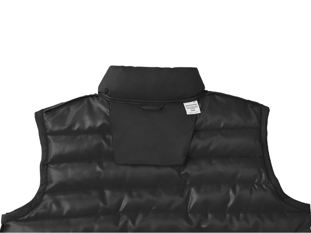 Женский утепленный жилет Pallas  из переработанных материалов по стандарту GRS - Сплошной черный