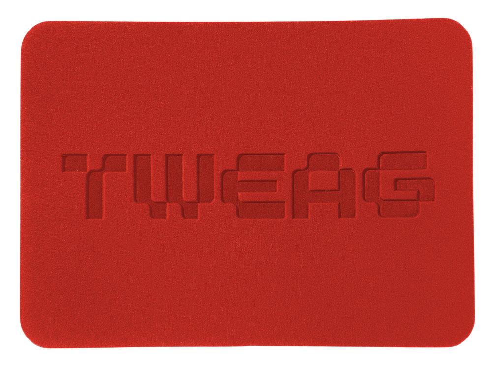 ПАТЧ ПРЯМОУГОЛНЫЙ nubuk (красный) 5,0 х 7,0 см