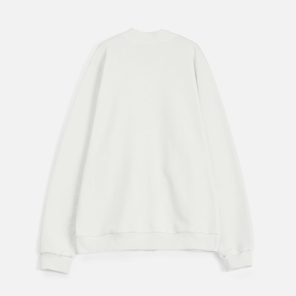 Бомбер унисекс Townie, молочно-белый Бомбер унисекс Townie, молочно-белый