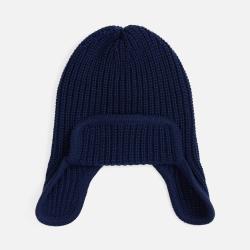 Шапка-ушанка Catch Match, темно-синяя