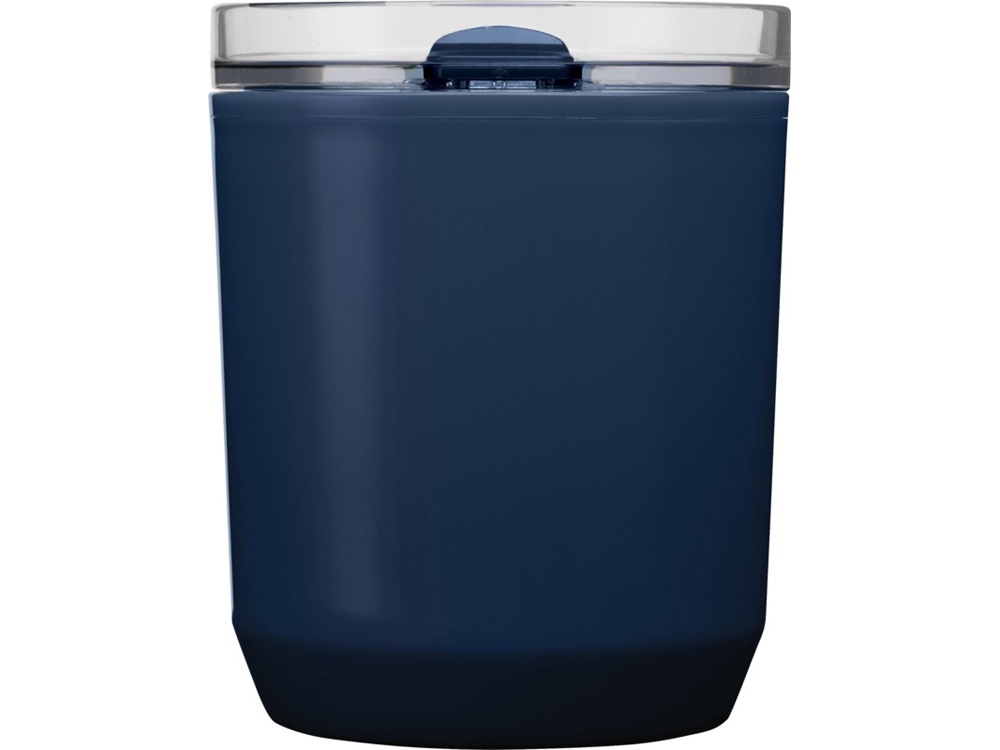 Hudson кружка из переработанного пластика с двойными стенками объемом 180 мл, темно-синий