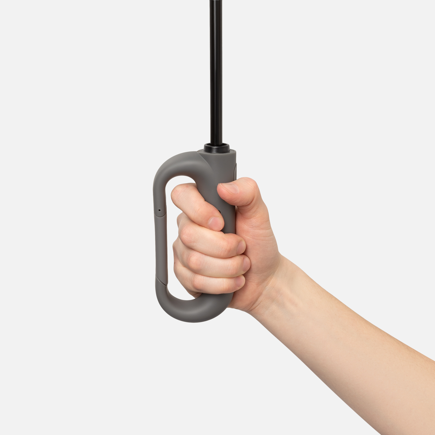 Зонт складной Азимут (Azimut), серый