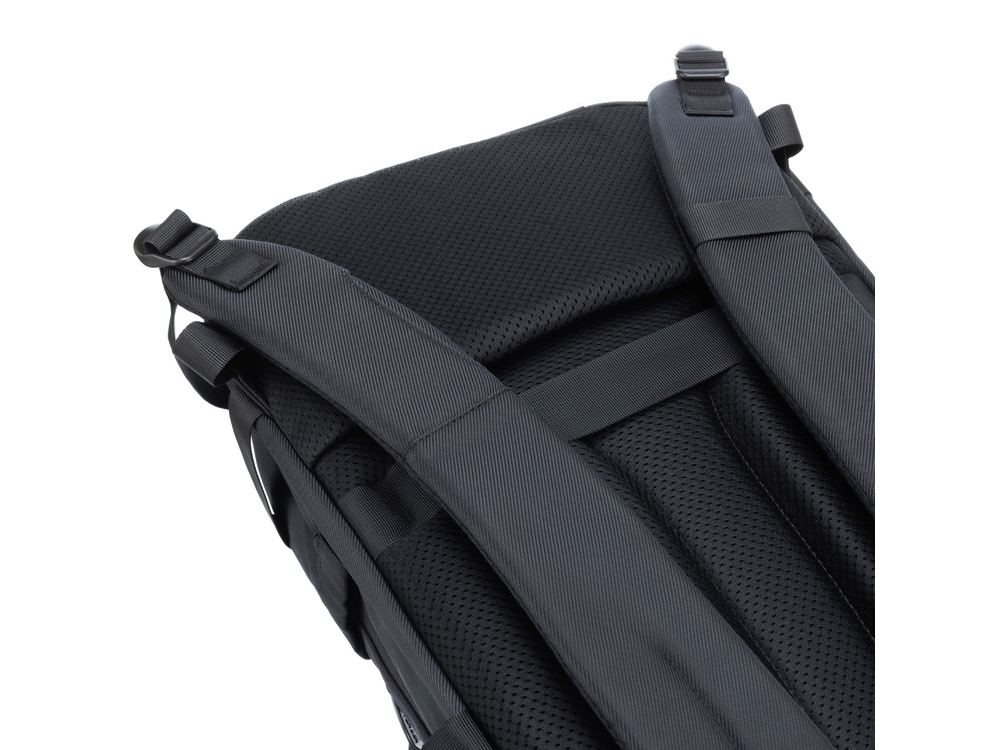 Рюкзак TORBER VOYAGE с отделением для ноутбука 18'', черный, полиэстер 900D, 34х16х47 см, 20 л