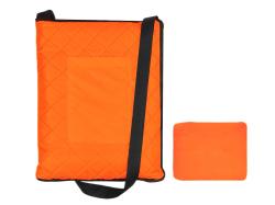 Плед для пикника Ridge, 115 х 140 см, оранжевый Плед для пикника Ridge, 115 х 140 см, оранжевый