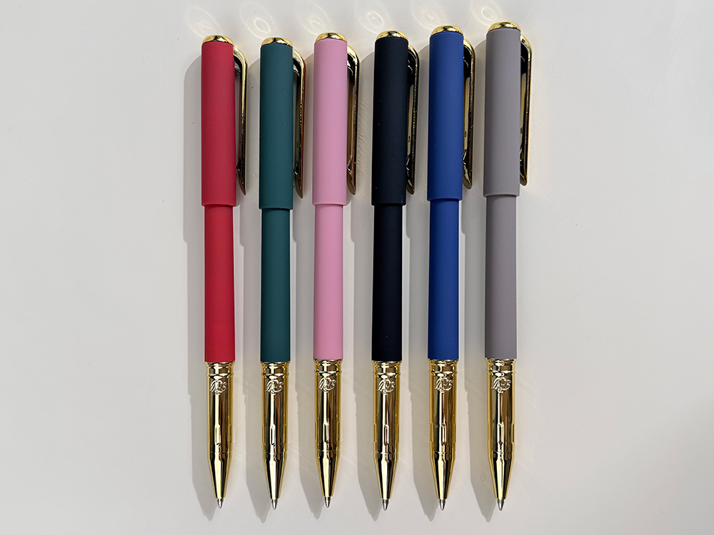 Ручка пластиковая шариковая Parliament, 0,7 мм, синие чернила, розовый/золотистый Ручка пластиковая шариковая Parliament, 0,7 мм, синие чернила, розовый/золотистый