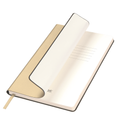 Ежедневник Spark недатированный, белое золото (без упаковки, без стикера)