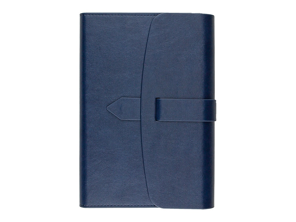 Ежедневник недатированный А5 Senate с магнитным клапаном, синий Ежедневник недатированный А5 Senate с магнитным клапаном, синий