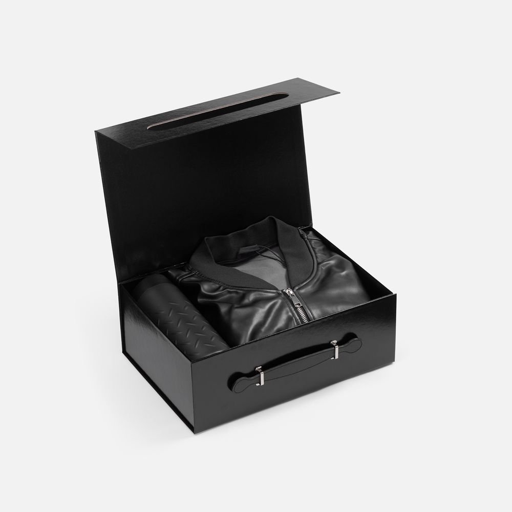 Коробка складная Holdfold, M, черная