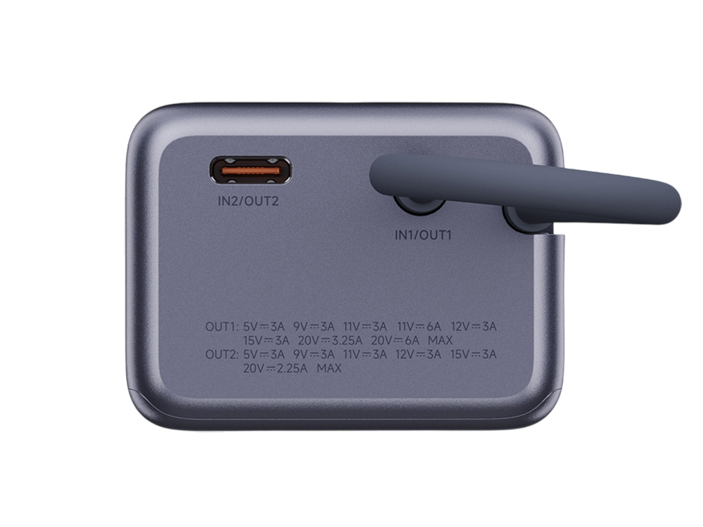 Внешний аккумулятор со встроенным кабелем Xiaomi 165W Power Bank 10000mAh (Integrated Cable) GL Внешний аккумулятор со встроенным кабелем Xiaomi 165W Power Bank 10000mAh (Integrated Cable) GL