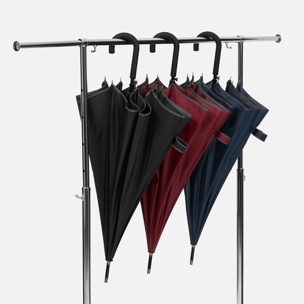 Зонт-трость Abrego, бордовый