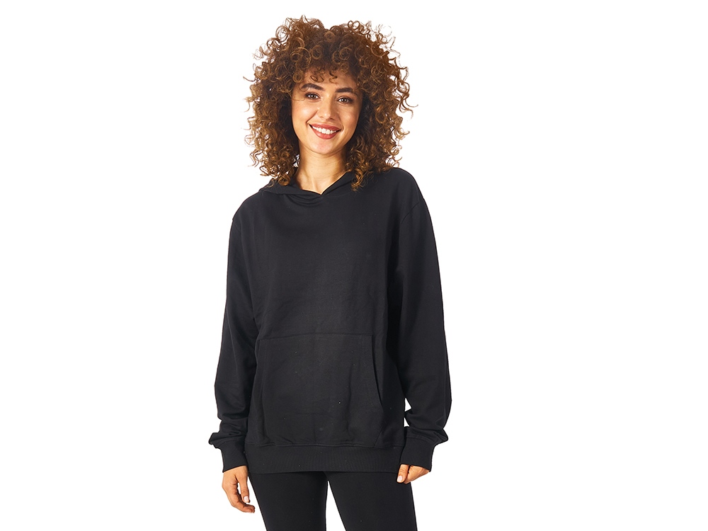 Худи Warsaw, футтер 230гр XS, черный