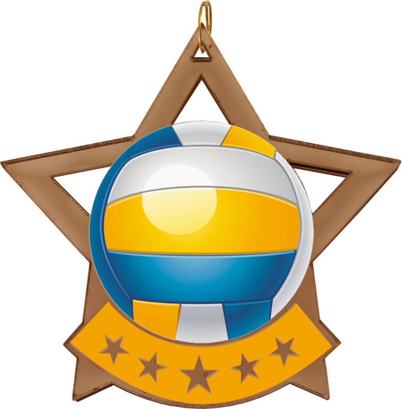 Акриловая медаль Волейбол