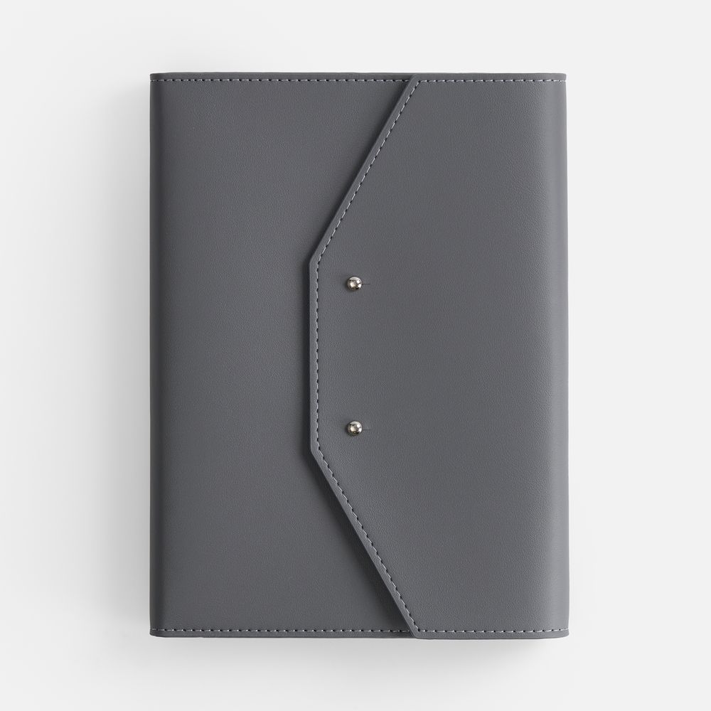 Ежедневник-органайзер Clean Slate, недатированный, серый