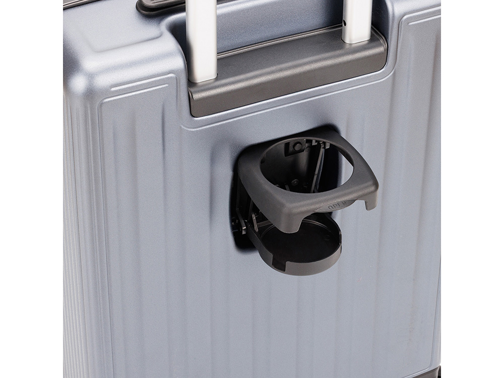 Чемодан TORBER БАЙКАЛ, тёмно-серый металлик, поликарбонат, 37,5 x 20 х 54 см, 37 л Чемодан TORBER БАЙКАЛ, тёмно-серый металлик, поликарбонат, 37,5 x 20 х 54 см, 37 л