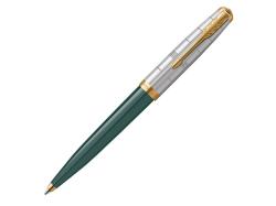 Шариковая ручка Parker 51 Premium Forest Green GT стержень: M, цвет чернил: black, в подарочной упаковке. Шариковая ручка Parker 51 Premium Forest Green GT стержень: M, цвет чернил: black, в подарочной упаковке.