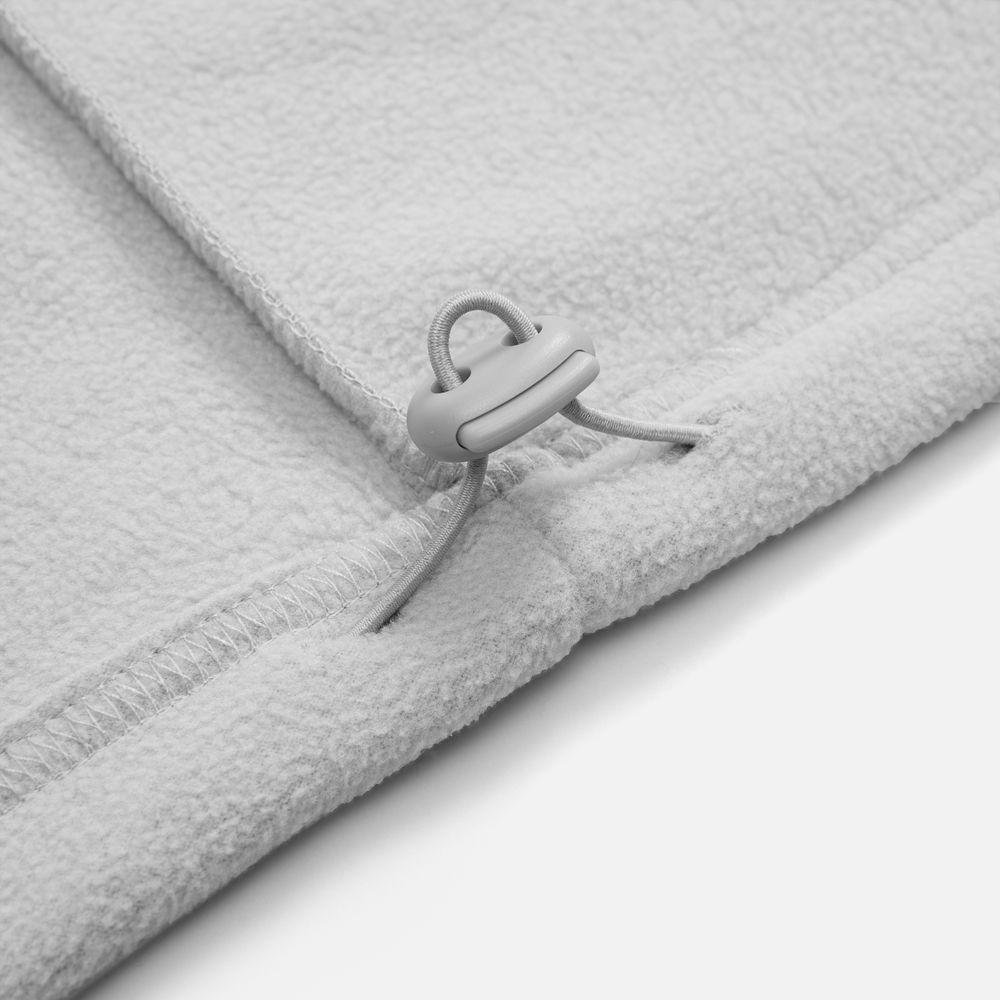 Куртка флисовая унисекс Nebo, светло-серая Куртка флисовая унисекс Nebo, светло-серая