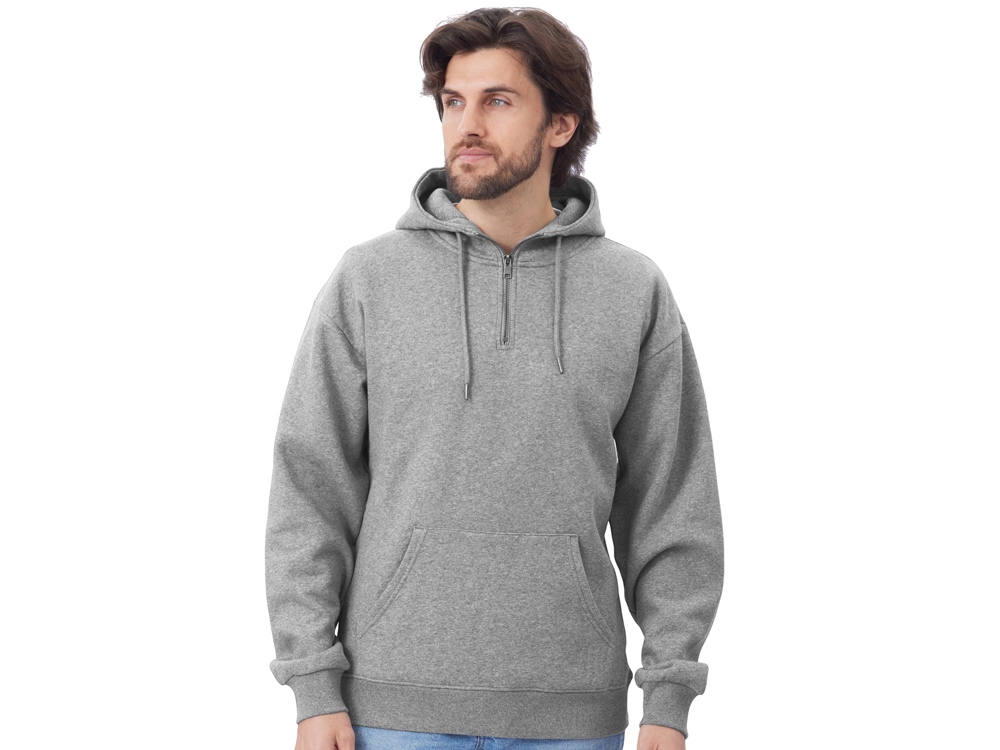 Худи Hamburg, серый меланж