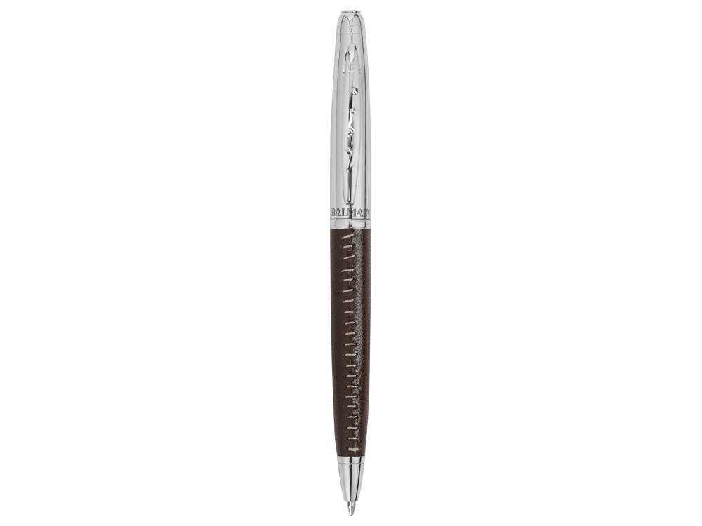 Подарочный набор Millau: ручка шариковая, брелок. Balmain, коричневый