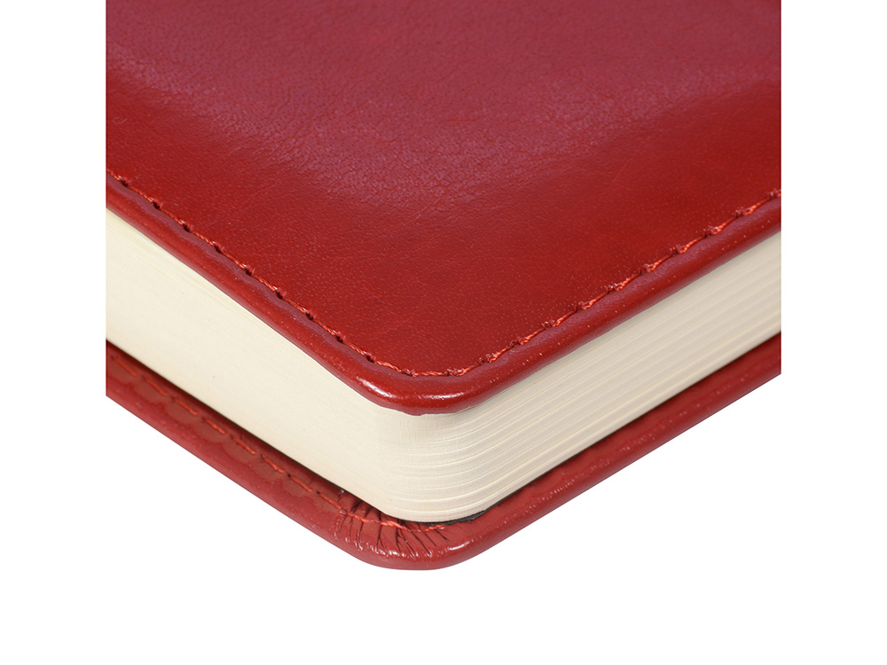 Ежедневник А5 недатированный Prestige, красный