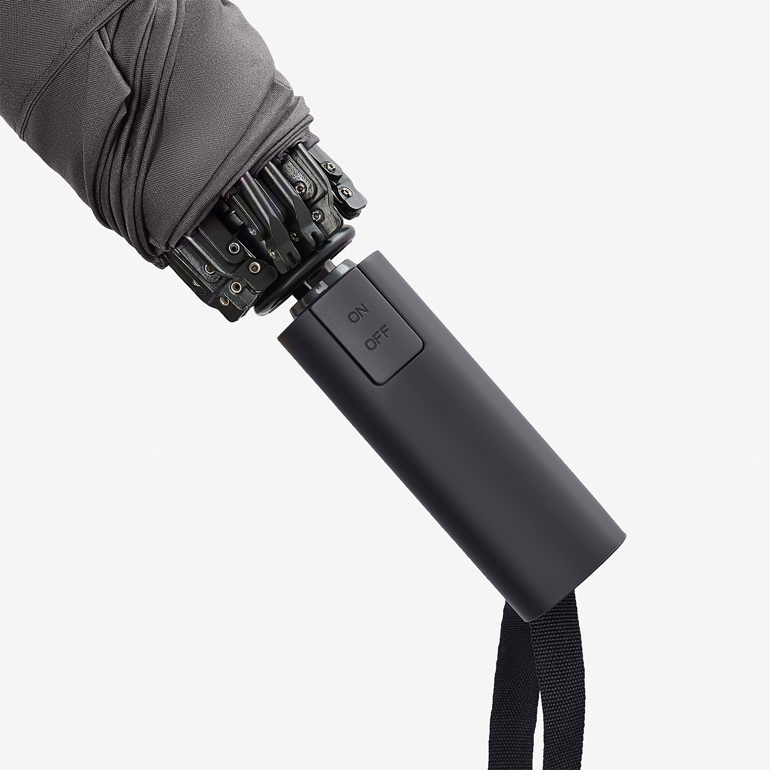 Зонт обратного сложения Олимп (Olymp), серый Зонт обратного сложения Олимп (Olymp), серый