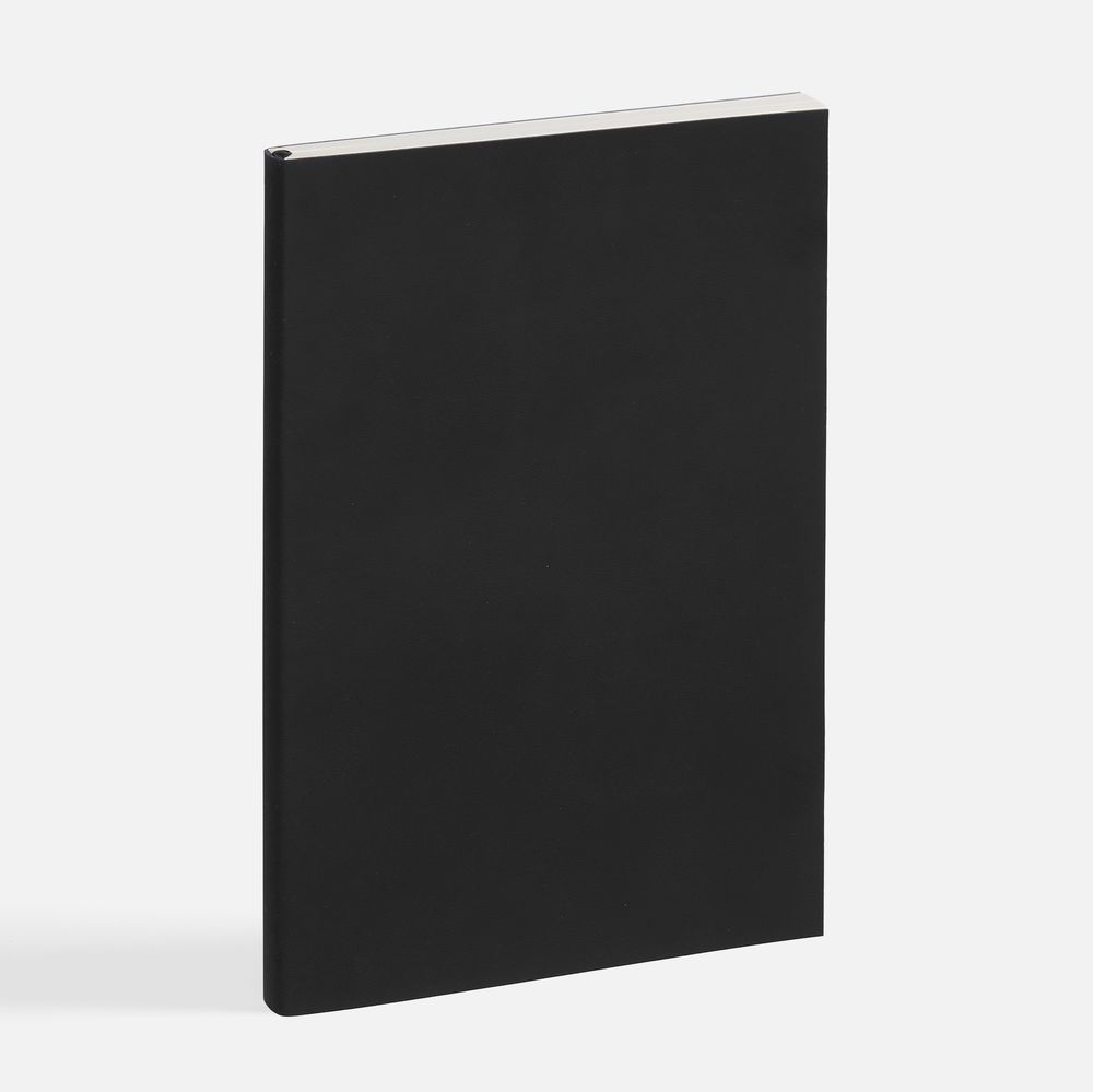 Ежедневник Flat Light, недатированный, черный