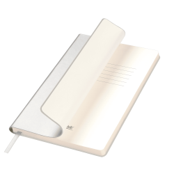 Ежедневник Spark недатированный, серебряный (без упаковки, без стикера)