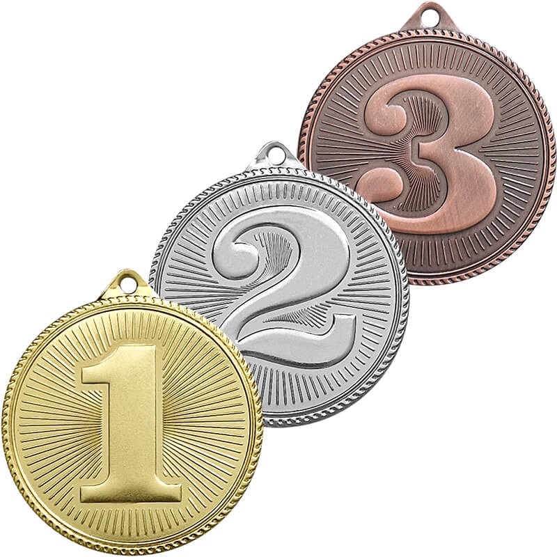 Комплект медалей Южанка 1,2,3 место