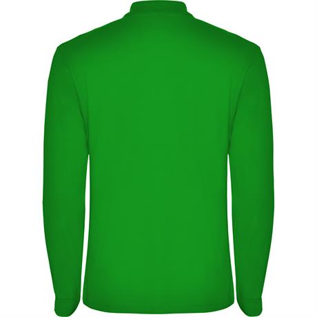 Футболка поло ESTRELLA L/S мужская, ТРАВЯНОЙ ЗЕЛЕНЫЙ XL