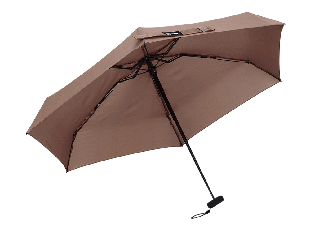 Зонт складной женский TORBER, механика, 5 сложений, коричневый, каркас алюминий, эпонж, пластиковая ручка, диаметр 91 см Зонт складной женский TORBER, механика, 5 сложений, коричневый, каркас алюминий, эпонж, пластиковая ручка, диаметр 91 см