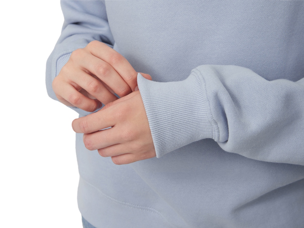 Свитшот Paris, унисекс, небесно-голубой