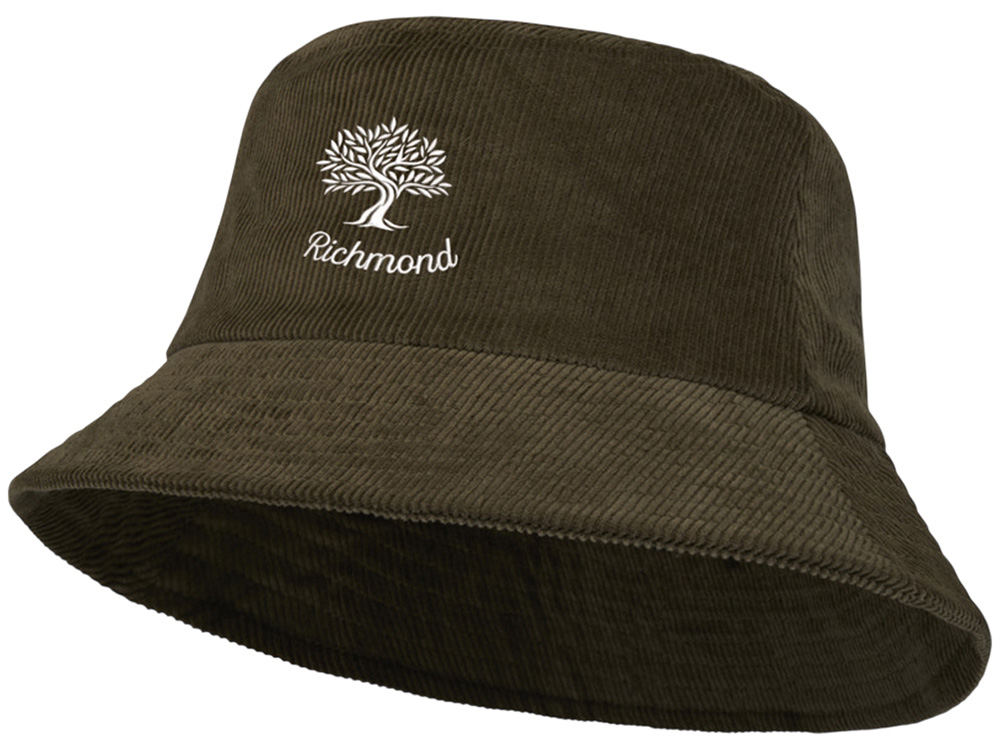 Панама Howson из переработанного вельвета - Зеленый лесной