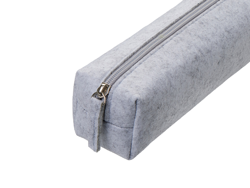 Пенал Felt из RPET-фетра, светло-серый Пенал Felt из RPET-фетра, светло-серый