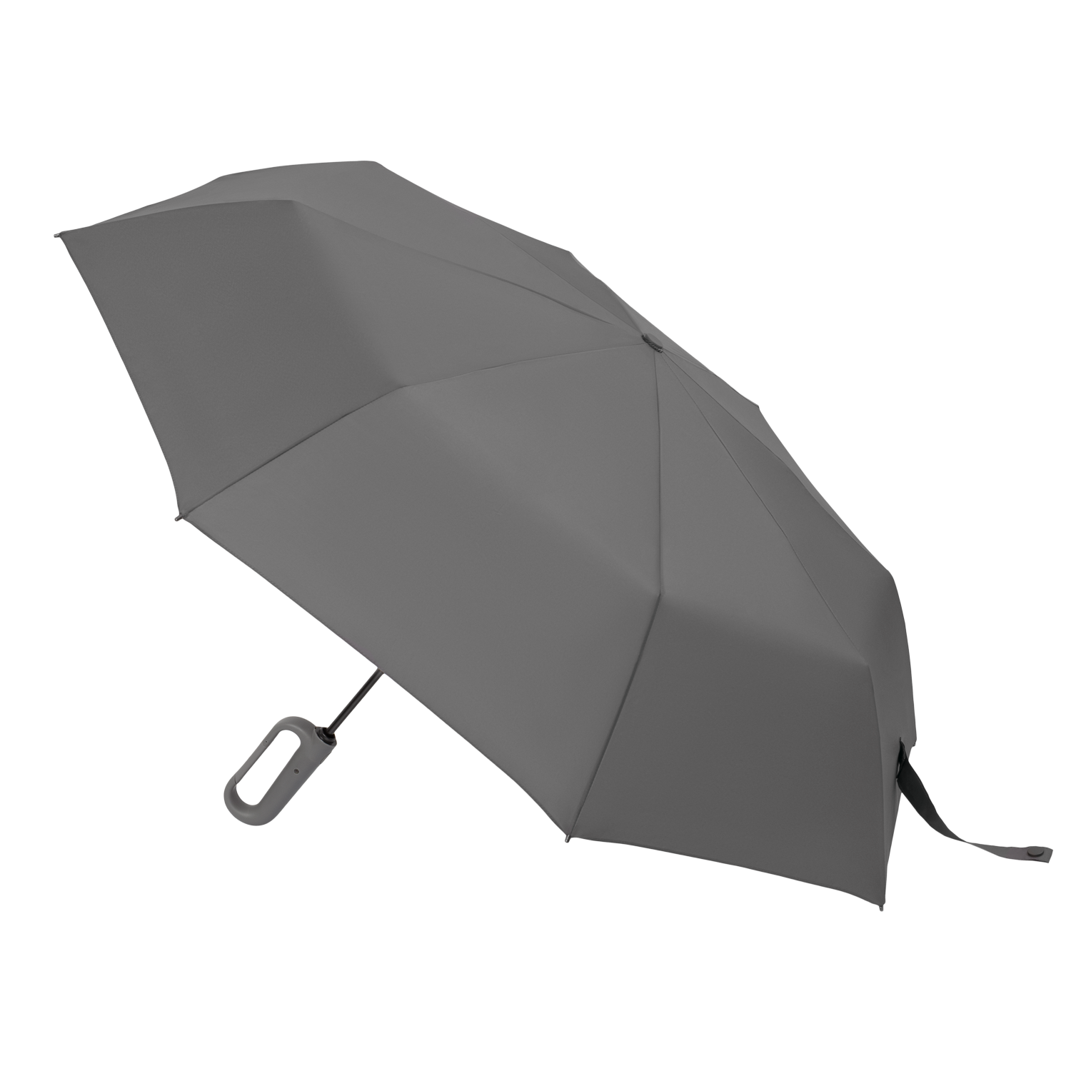Зонт складной Азимут (Azimut), серый