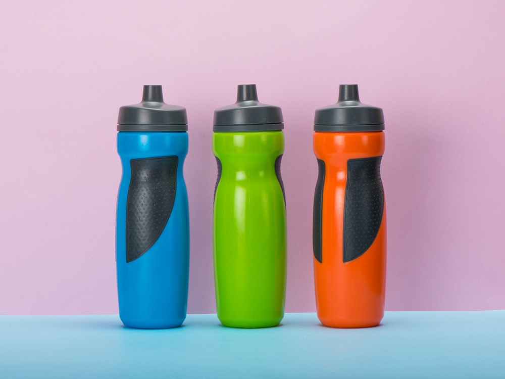 Спортивная бутылка Flex 709 мл, голубой/серый Спортивная бутылка Flex 709 мл, голубой/серый