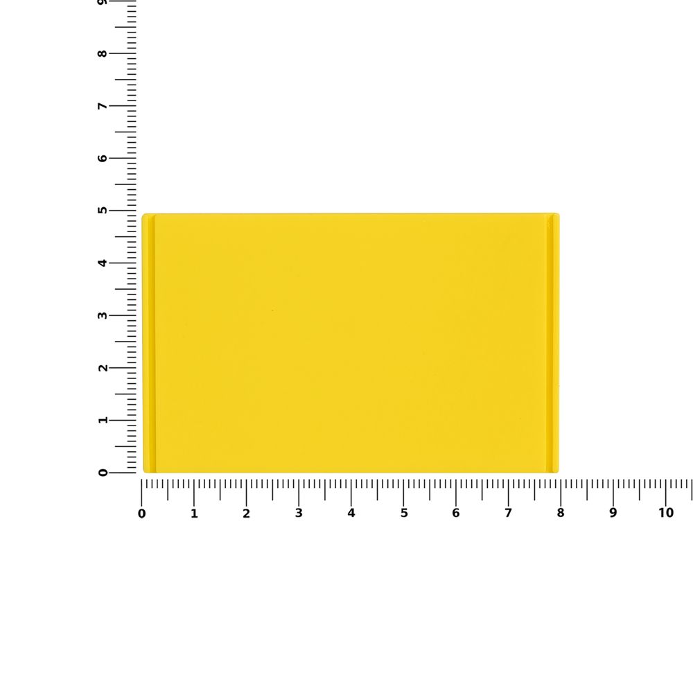 Лейбл из ПВХ Dzeta, XL, желтый Лейбл из ПВХ Dzeta, XL, желтый