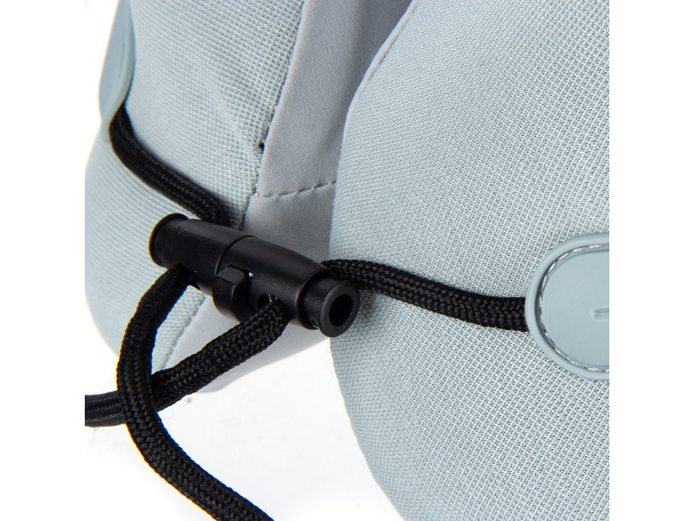 Подушка для путешествий с эффектом памяти Memo Pillow PRO M/L English Blue