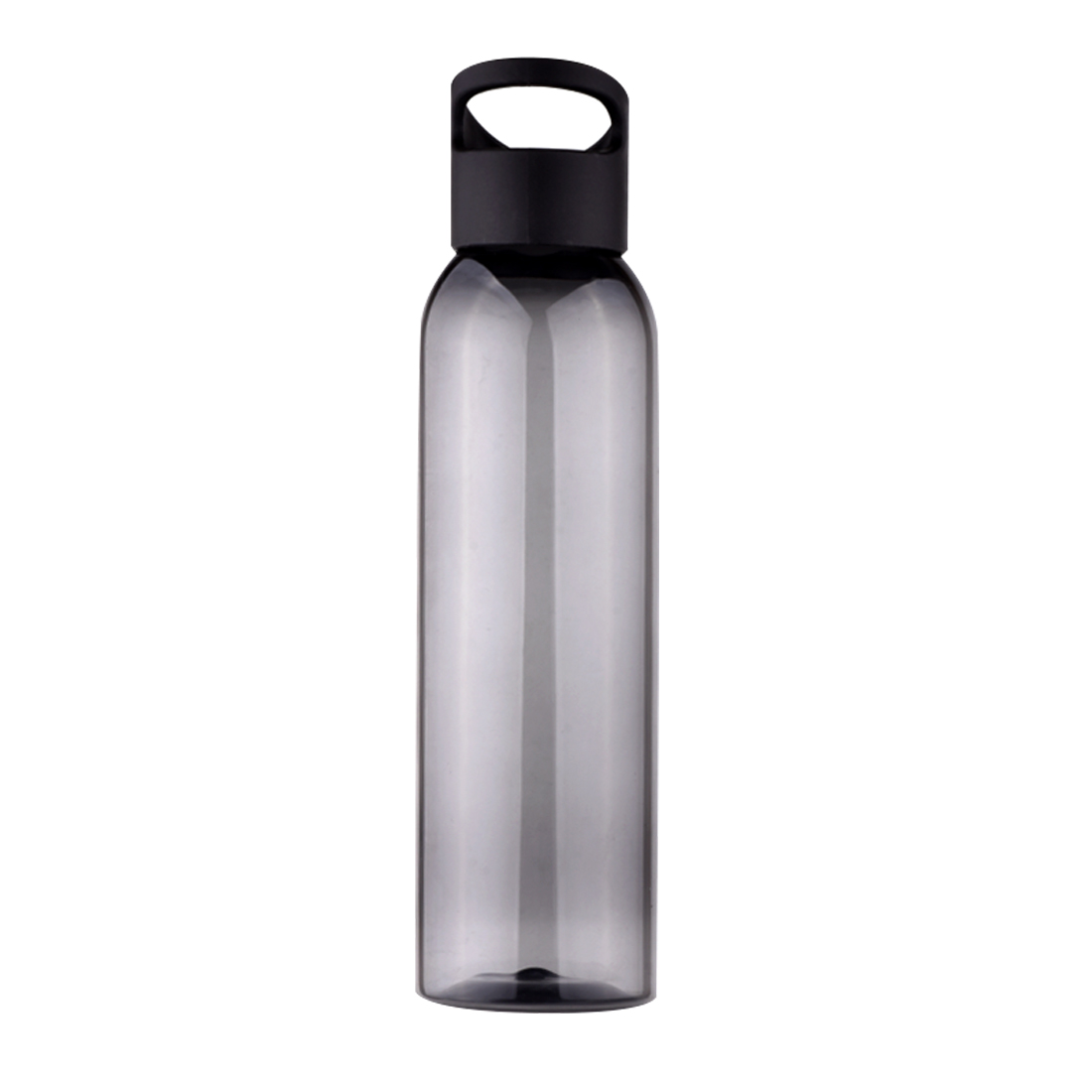 Бутылка пластиковая для воды Sportes, черная