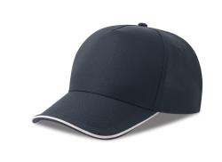 Бейсболка RECY FIVE PIPING, 5 клиньев, застежка-липучка Бейсболка RECY FIVE PIPING, 5 клиньев, застежка-липучка