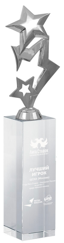 Награда Звезды с гравировкой