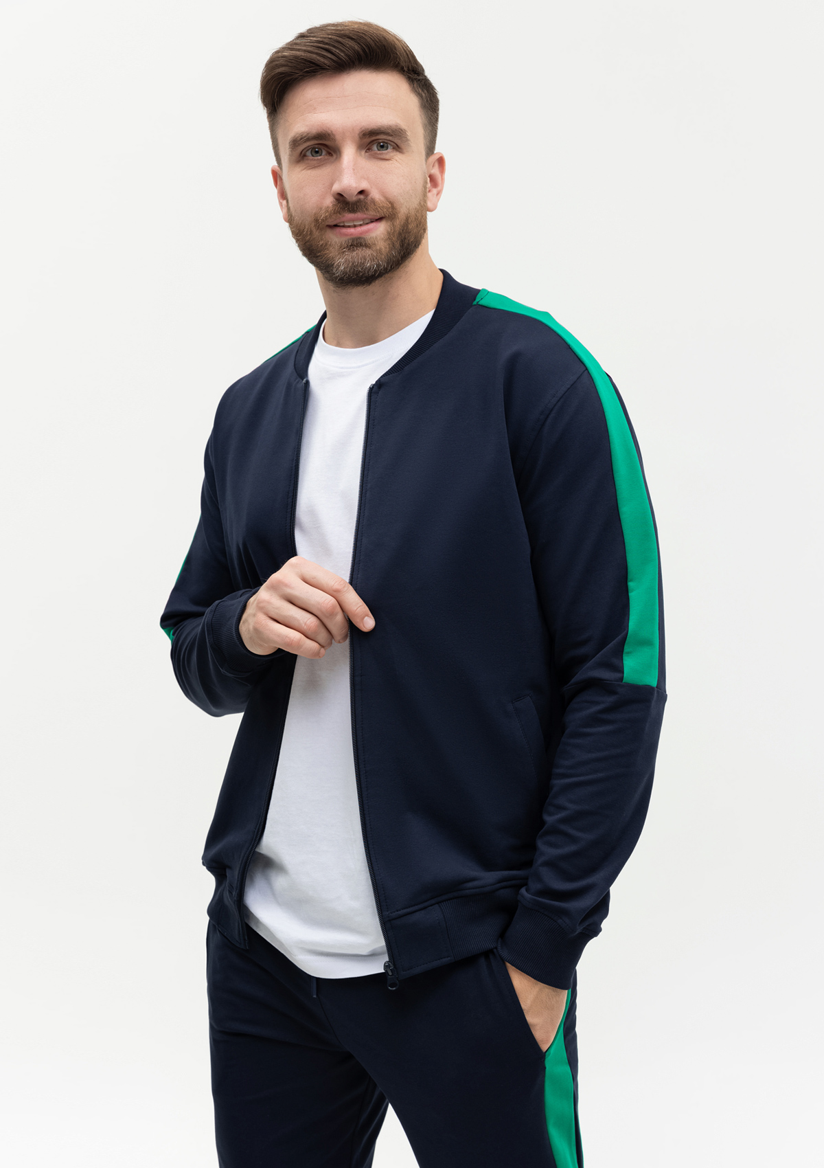 Костюм спортивный мужской STAN футер без начёса, 245, 300