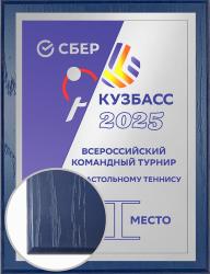 Плакетка с металлической пластиной Плакетка с металлической пластиной