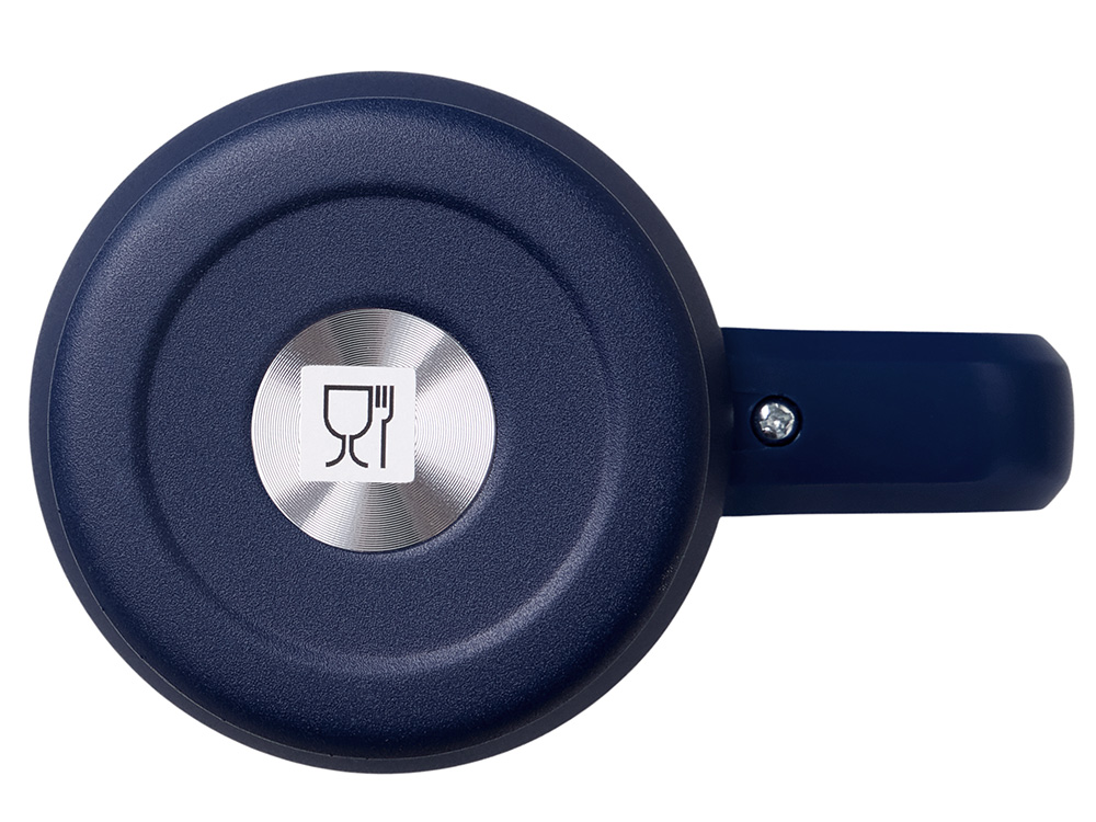 Термокружка KRANSTON с двойными стенками из переработанной нержавеющей стали, синий нейви Термокружка KRANSTON с двойными стенками из переработанной нержавеющей стали, синий нейви