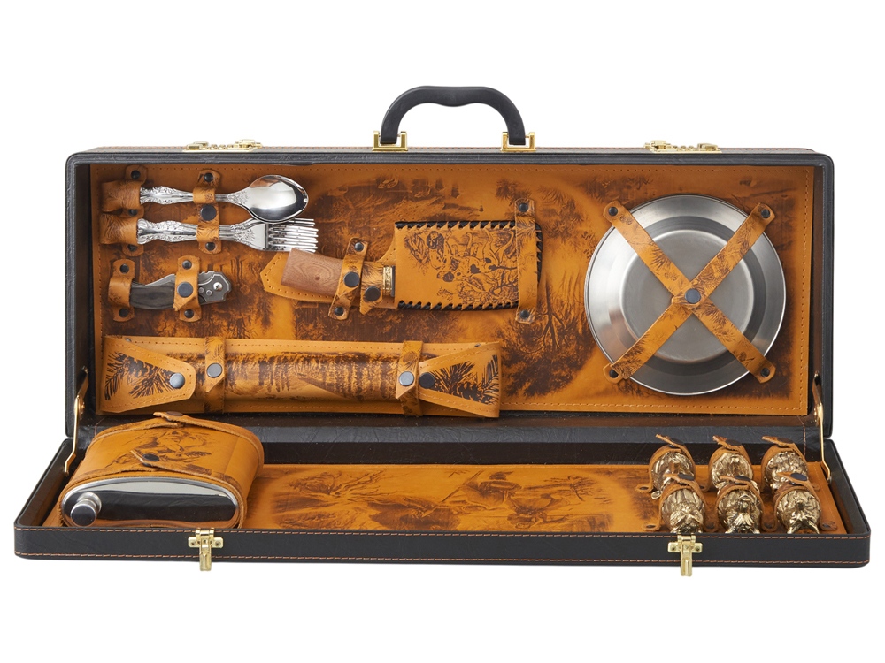 Набор Королевская охота, коричневый