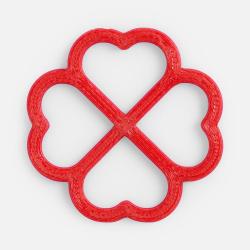 Подвеска Flora, 3D-печать на заказ, клевер