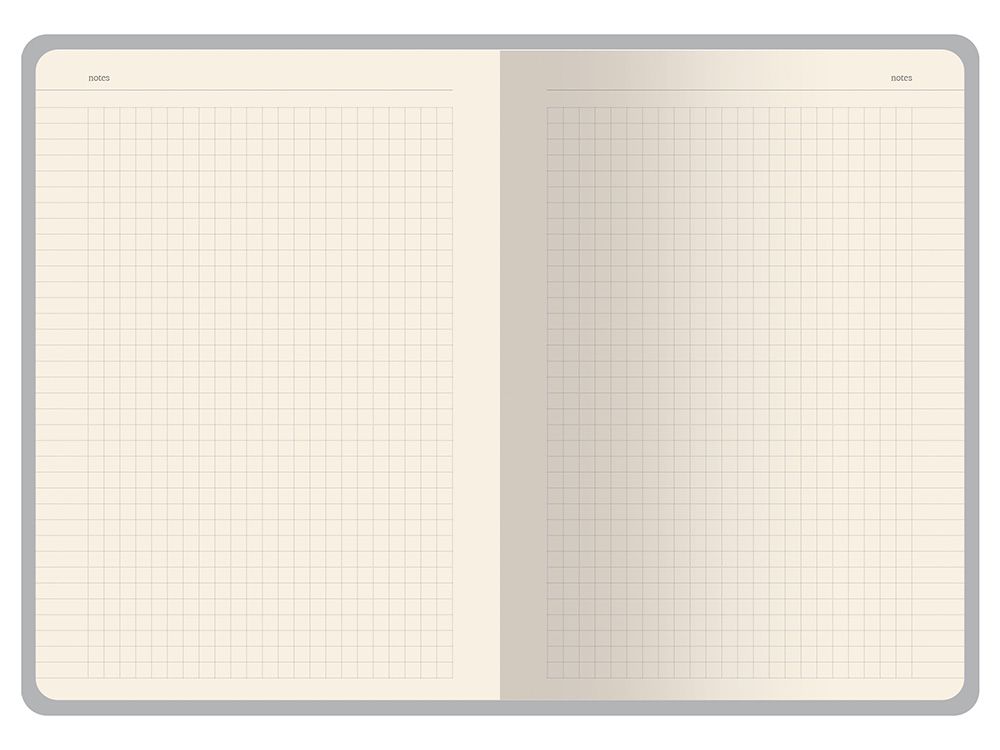 Бизнес-тетрадь А5 Pragmatic Contrast, 40 листов в клетку, оранжевый с темно-серым срезом